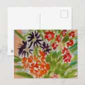 Joyful Bouquet Briefkaart (Voorkant / Achterkant)