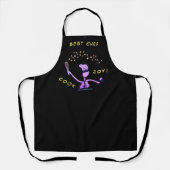 Joyful Chef met paars Schort (Voorkant)