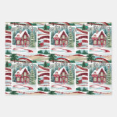 Joyful Christmas combo Inpakpapier Vel (Voorkant)