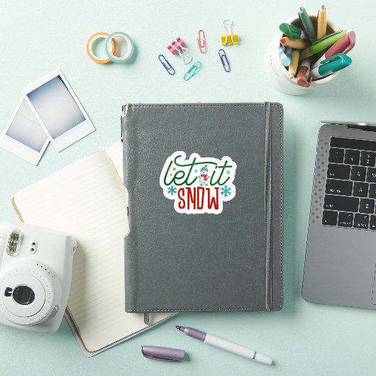 Joyful Christmas Sticker for Snowy Days (Couverture iPad)