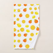 Joyful Citrus: Citroenen en Sinaasappels Bad Handdoek (Handdoek)