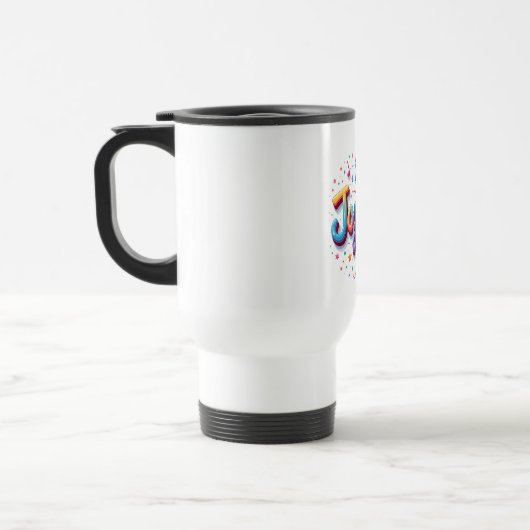 Joyful Coffee Mug -Positive Affirmation Cup Concep (Gauche)