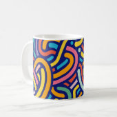 Joyful Color Pattern Mug (Devant gauche)