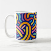 Joyful Color Pattern Mug (Gauche)