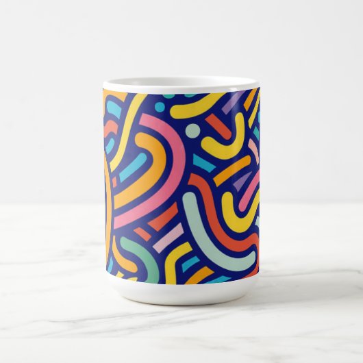 Joyful Color Pattern Mug Koffiemok (Center)