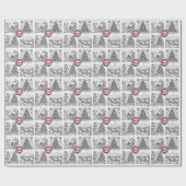 Joyful Colors Christmas Wrap Cadeaupapier (Vlak)