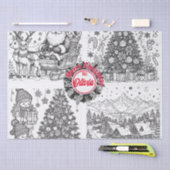 Joyful Colors Christmas Wrap Tissuepapier (Craft)