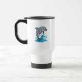Joyful Dolphin Splash - Mug (Gauche)