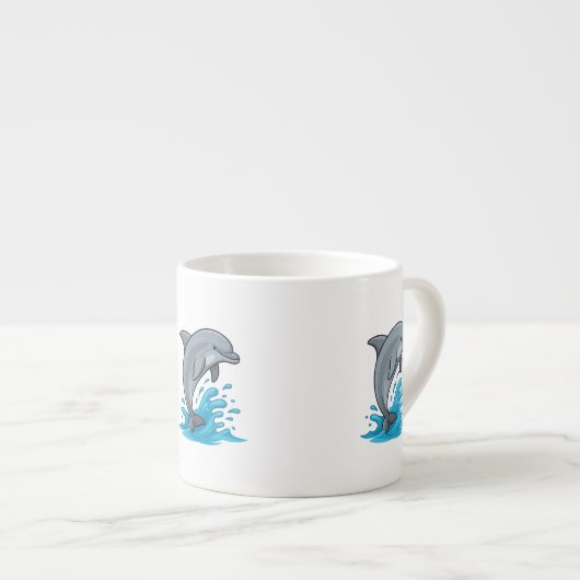 Joyful Dolphin Splash - Specialty Mug (Devant droit)