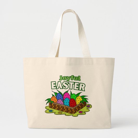 Joyful Easter -Easter Tote Bag (Devant)