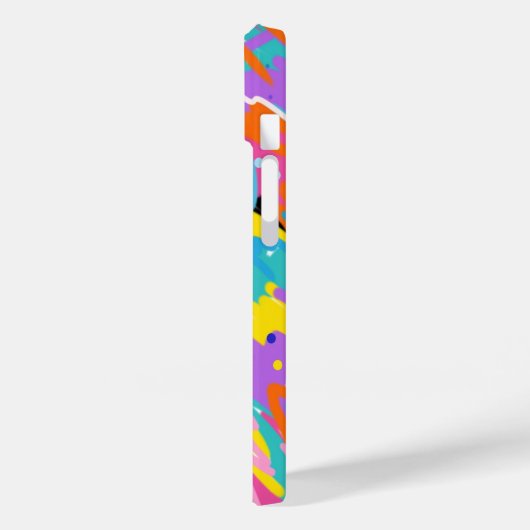 Joyful Expression Abstract Print Case-Mate iPhone Case (Achterkant / Links)
