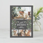 Joyful Feestdagen met kerstkaart (Staand voorkant)