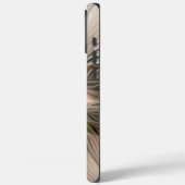 Joyful Flower Abstract Beige Brown Floral Fractal Case-Mate iPhone Case (Achterkant / Links)