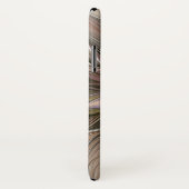 Joyful Flower Abstract Beige Brown Floral Fractal Case-Mate iPhone Case (Achterkant / rechts)