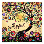 JOYFUL FOTO AFDRUK (Voorkant)