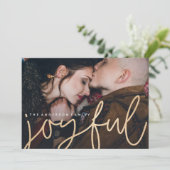 Joyful-fotokaart weergeven (Staand voorkant)