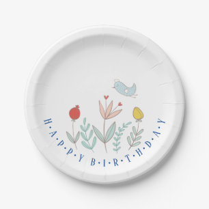 Joyful Garden Bird Paper Bord