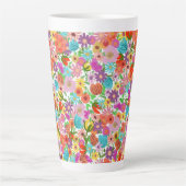 Joyful Garden Bloom Latte Mok (Voorkant)