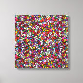 Joyful Garden Groovy Canvas Afdruk (Voorkant)
