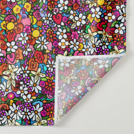 Joyful Garden Groovy Wandkleed