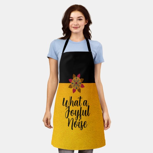 Joyful-geluid Schort (Gedragen)