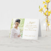 Joyful! - Grote verwachtingen Kaart (Gele Bloem)