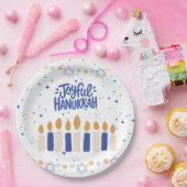 Joyful Hanukkah Papieren Bordje (Feest)
