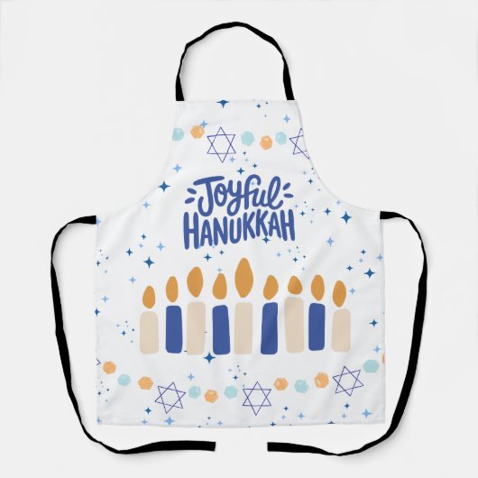 Joyful Hanukkah Schort (Voorkant)