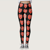 Joyful Heart All-Over Print Leggings (Voorkant)