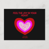 Joyful Heart Briefkaart (Voorkant)