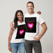 Joyful Heart Mannen White Basic T Shirt (Unisex)