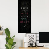 Joyful Heart Poster (Thuiskantoor)