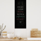 Joyful Heart Poster (Keuken)