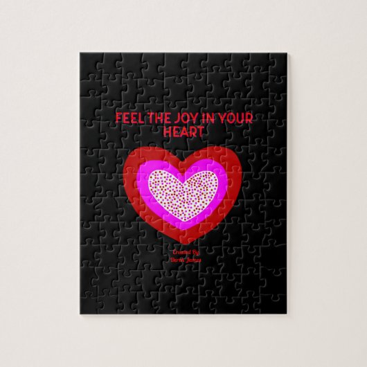 Joyful Heart Puzzle (110 pièces) (Vertical)