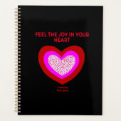 Joyful Heart Standard Planner (Devant)