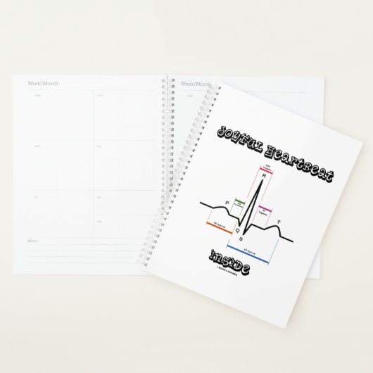 Joyful Heartbeat Inside Normal Sinus Rhythm EKG Planner (Display)