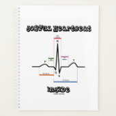 Joyful Heartbeat Inside Normal Sinus Rhythm EKG Planner (Voorkant)