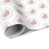 Joyful Hearts Gift Wrap (Luipaard) Cadeaupapier (Rol Hoek)