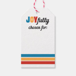 Joyful Holiday Gift Labels Cadeaulabel