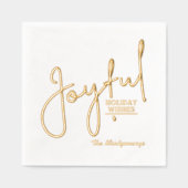 JOYFUL Holiday Wishes Gold (Recto)