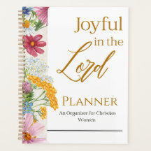 Joyful in the Lord Planner