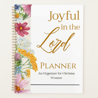 Joyful in the Lord Planner