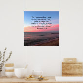 JOYFUL JEREMIAH 29:11 SUNRISE POSTER (Keuken)