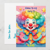 "JOYFUL JESTER" KAART (Voorkant / Achterkant)