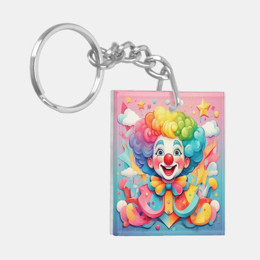 "JOYFUL JESTER" SLEUTELHANGER (Voorkant Links)