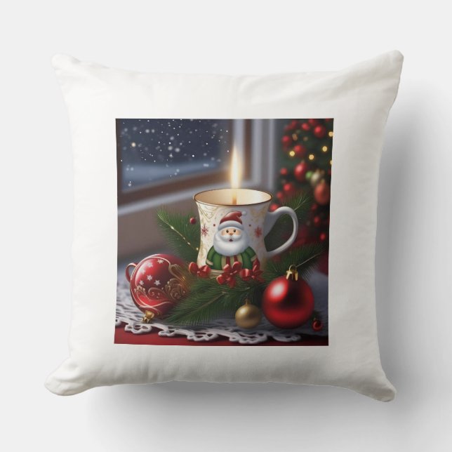 "Joyful Jingles : un Coussin de Noël de couverture (Recto)