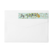 Joyful Joy Holiday Wrap Around Label (Achterkant)