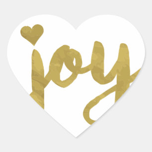 Joyful Joyful ik heb Joy Full of Joy Hart Sticker