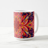 Joyful Kaleidoscope Color coffee Mug (Devant droit)