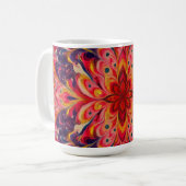 Joyful Kaleidoscope Color coffee Mug (Devant gauche)